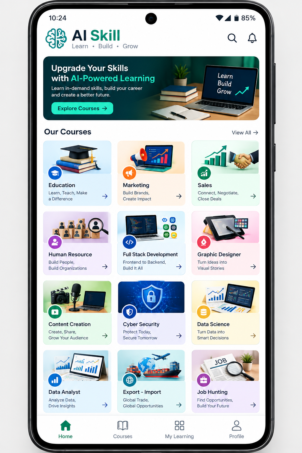 AI Skills Learning Platform