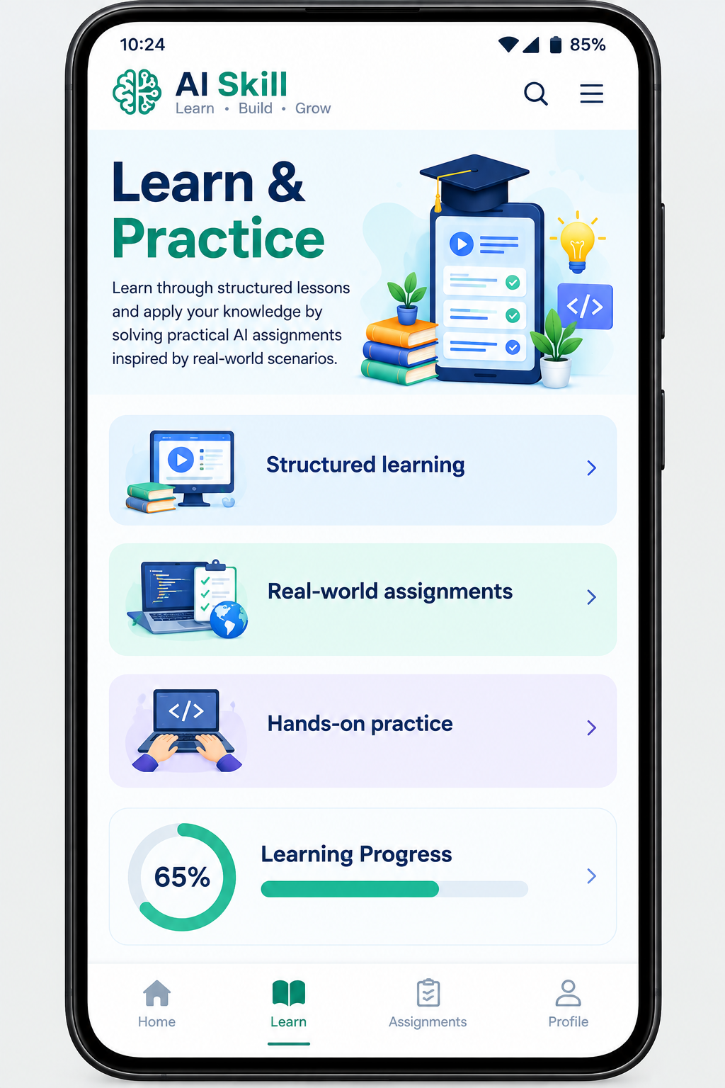 Learn and Practice AI